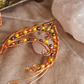 Elanora Ear Cuffs - Copper/Yellow