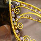 Elanora Ear Cuffs - Gold/Lilac