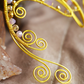 Elanora Ear Cuffs - Gold/Lilac