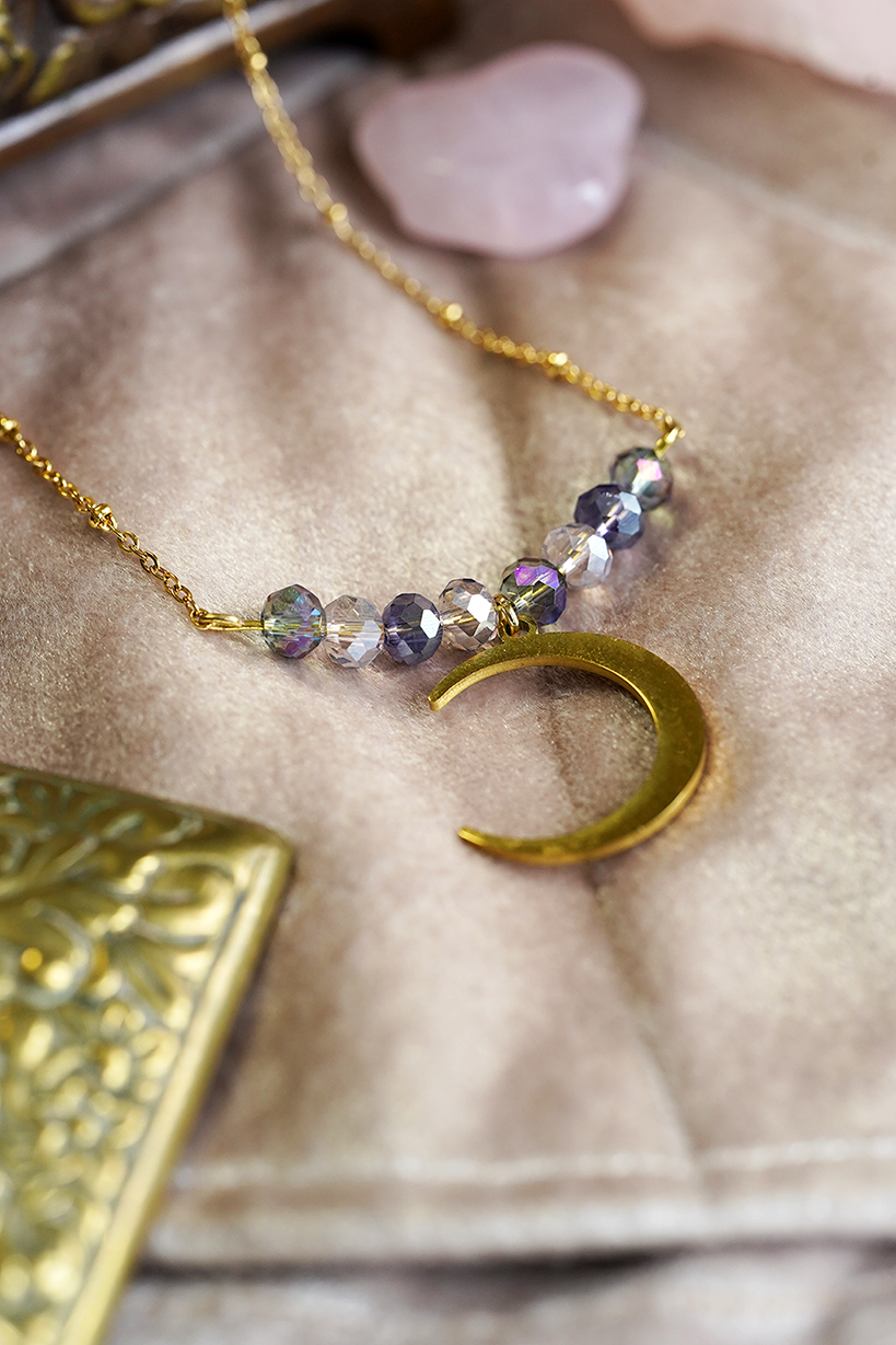 Nightveil Necklace - Purple