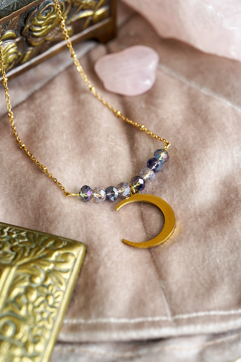 Nightveil Necklace - Purple