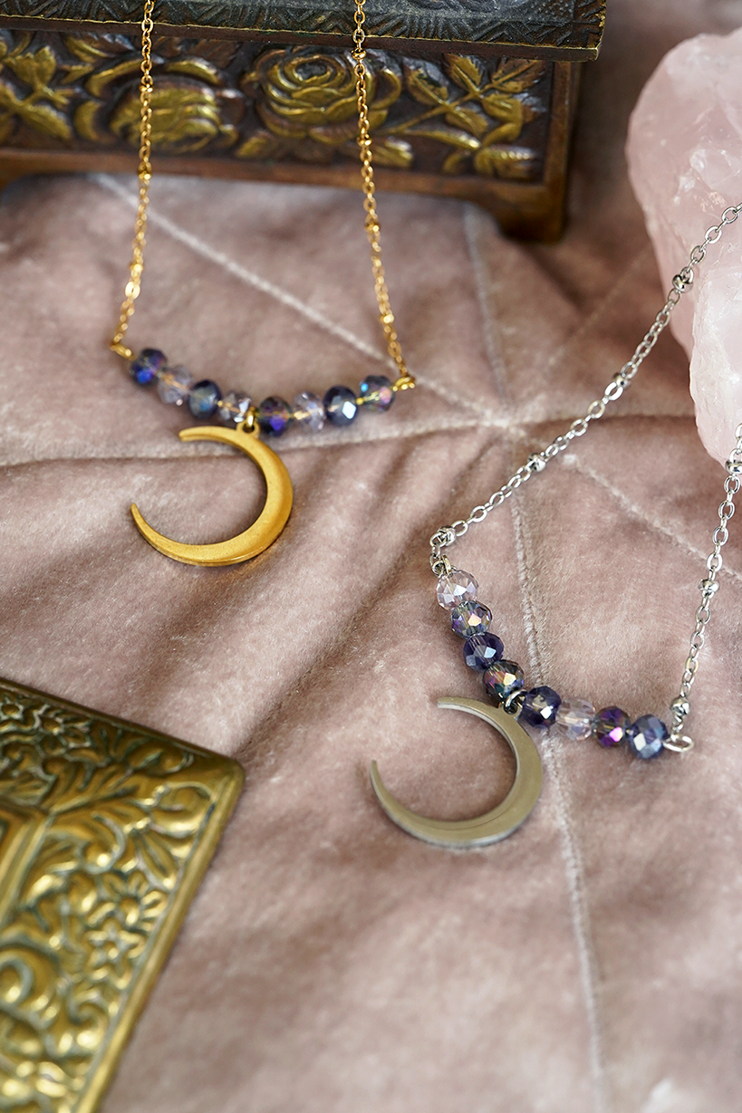 Nightveil Necklace - Purple