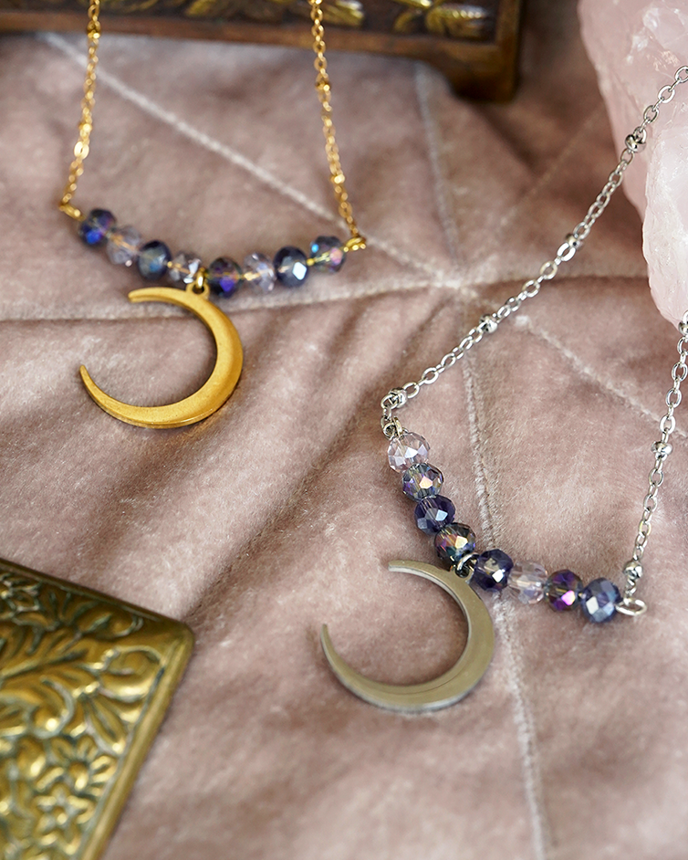 Nightveil Necklace - Purple