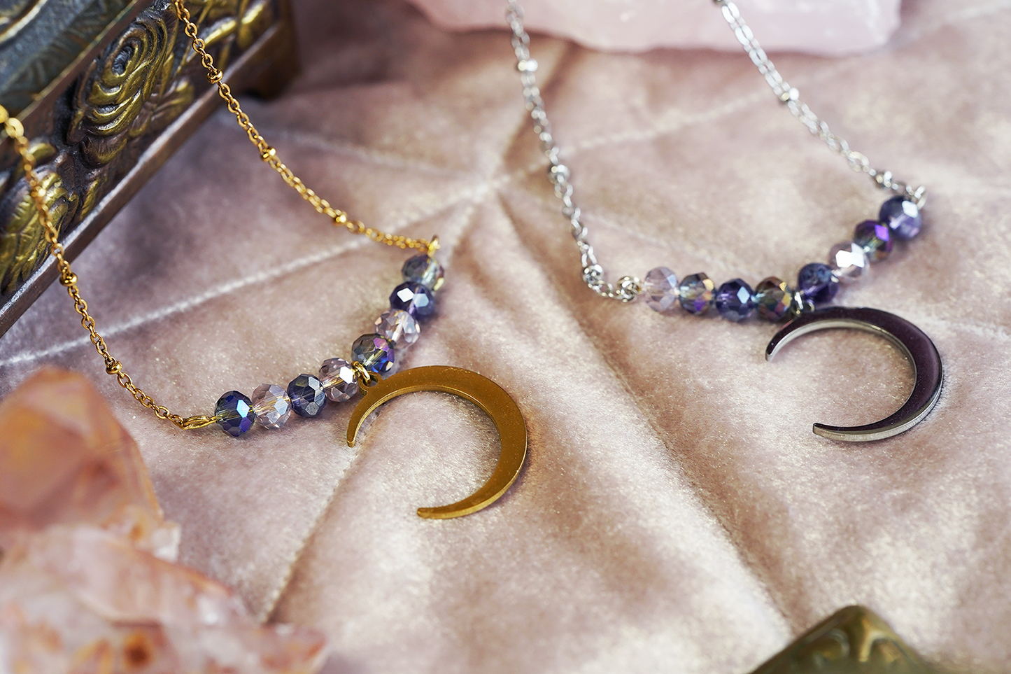 Nightveil Necklace - Purple