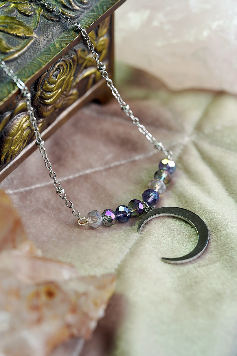 Nightveil Necklace - Purple