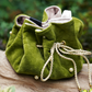 Toadstool Trinket Bag - Green
