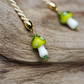 Toadstool Trinket Bag - Green