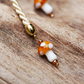 Toadstool Trinket Bag - Caramel