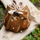 Toadstool Trinket Bag - Caramel