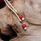 Toadstool Trinket Bag - Red