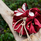 Toadstool Trinket Bag - Red