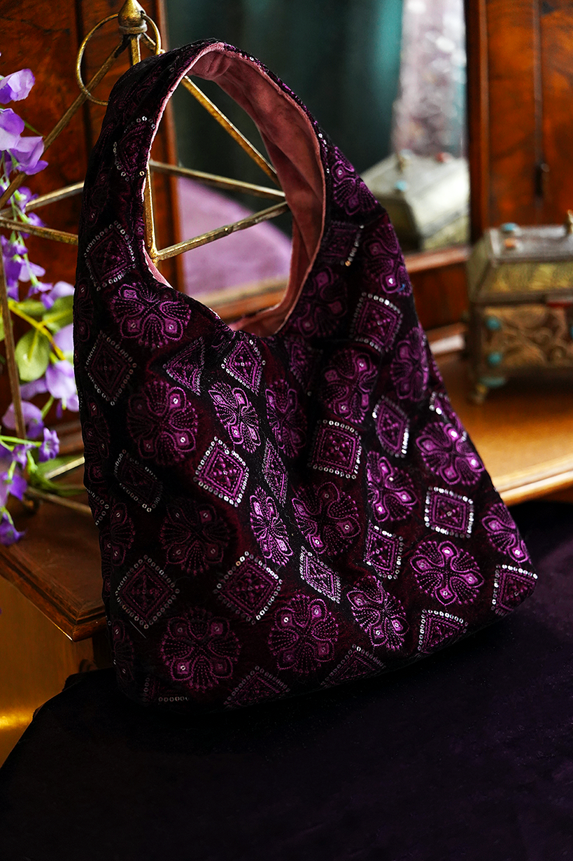 Charm Bag - Iris