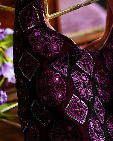 Charm Bag - Iris