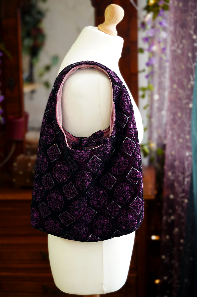 Charm Bag - Iris